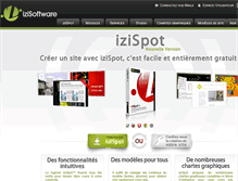 Tablet Screenshot of izispot.com