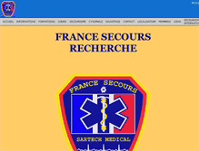 Tablet Screenshot of francesecoursrecherche.izispot.com